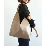 A4サイズ収納可能でポーチもついてる!ハンドタックトライアングルトートバッグ | SETUP7【WOMEN】 | 詳細画像6