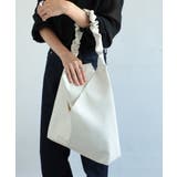 アイボリー | A4サイズ収納可能でポーチもついてる!ハンドタックトライアングルトートバッグ | SETUP7【WOMEN】