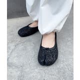 ブラック系その他2 | 【SETUP7】足袋フラットシューズ KNF | SETUP7【WOMEN】