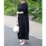 【SETUP7】SPECIALラウンドネックパフスリーブワンピース | SETUP7【WOMEN】 | 詳細画像2