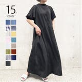 【SETUP7】SPECIALラウンドネックパフスリーブワンピース | SETUP7【WOMEN】 | 詳細画像1