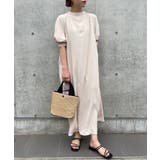 【SETUP7】SPECIALラウンドネックパフスリーブワンピース | SETUP7【WOMEN】 | 詳細画像26