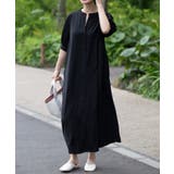 【SETUP7】SPECIALラウンドネックパフスリーブワンピース | SETUP7【WOMEN】 | 詳細画像3