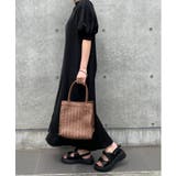 【SETUP7】SPECIALラウンドネックパフスリーブワンピース | SETUP7【WOMEN】 | 詳細画像9