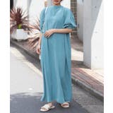 ミント | 【SETUP7】SPECIALラウンドネックパフスリーブワンピース | SETUP7【WOMEN】