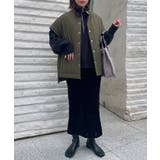 リングファスナーがスッキリ見え。あったかトレーナー。ハーフジップフリースブルオー… | SETUP7【WOMEN】 | 詳細画像10 