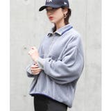 リングファスナーがスッキリ見え。あったかトレーナー。ハーフジップフリースブルオー… | SETUP7【WOMEN】 | 詳細画像31 