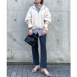 リングファスナーがスッキリ見え。あったかトレーナー。ハーフジップフリースブルオー… | SETUP7【WOMEN】 | 詳細画像35 