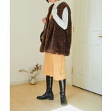 繊細なプードルファーが魅力。【SETUP7】ポケット付きファーベスト | SETUP7【WOMEN】 | 詳細画像20