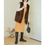 繊細なプードルファーが魅力。【SETUP7】ポケット付きファーベスト | SETUP7【WOMEN】 | 詳細画像23