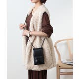 繊細なプードルファーが魅力。【SETUP7】ポケット付きファーベスト | SETUP7【WOMEN】 | 詳細画像3