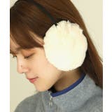 アイボリー | 【SETUP7】マイクロファーイヤーマフ SNBD | SETUP7【WOMEN】