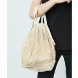 【SETUP7】ネットバッグ 厚手コットン巾着付 TR-0979 | SETUP7【WOMEN】 | 詳細画像4