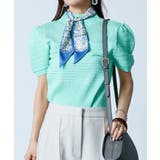 【SETUP7】サテンレトロ柄ナロースカーフ KNF | SETUP7【WOMEN】 | 詳細画像4 