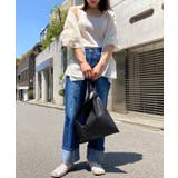 2WAYの持ち方で印象早変わり♪PUレザーエコバッグ | SETUP7【WOMEN】 | 詳細画像5 