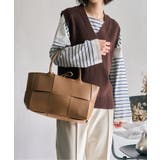 【SETUP7】イントレチャートPUトートバッグ KNF | SETUP7【WOMEN】 | 詳細画像15 