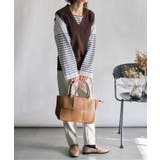 【SETUP7】イントレチャートPUトートバッグ KNF | SETUP7【WOMEN】 | 詳細画像16 