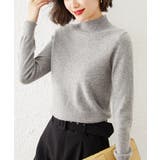 グレー系その他2 | 【SETUP7】ウールライクモックネックニット SCCH266 | SETUP7【WOMEN】