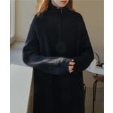 【SETUP7】ハーフジップハイネックニットワンピース SCCH266 | SETUP7【WOMEN】 | 詳細画像3