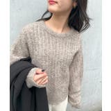 ベージュ | 24AWモデル！SWEET 掲載商品 谷まりあさん着用【SETUP7】ボリューム… | SETUP7【WOMEN】