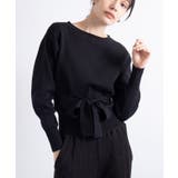ブラック | SWEET掲載商品 谷まりあさん着用2WAY RIBBON | SETUP7【WOMEN】