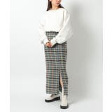 【SETUP7】ラメ入りカラーも選べる！ツイードナロースカート trc | SETUP7【WOMEN】 | 詳細画像4 