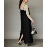 フリンジフェザーキャミソールワンピース キャミワンピ | SETUP7【WOMEN】 | 詳細画像6