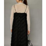 フリンジフェザーキャミソールワンピース キャミワンピ | SETUP7【WOMEN】 | 詳細画像8