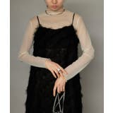 フリンジフェザーキャミソールワンピース キャミワンピ | SETUP7【WOMEN】 | 詳細画像9