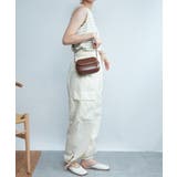 【SETUP7】PUレザーラウンデッドサドルバッグ ショルダーバッグ KNF | SETUP7【WOMEN】 | 詳細画像2 