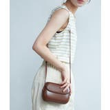 【SETUP7】PUレザーラウンデッドサドルバッグ ショルダーバッグ KNF | SETUP7【WOMEN】 | 詳細画像4 