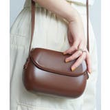 【SETUP7】PUレザーラウンデッドサドルバッグ ショルダーバッグ KNF | SETUP7【WOMEN】 | 詳細画像5 