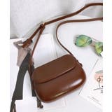 【SETUP7】PUレザーラウンデッドサドルバッグ ショルダーバッグ KNF | SETUP7【WOMEN】 | 詳細画像6 