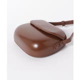 【SETUP7】PUレザーラウンデッドサドルバッグ ショルダーバッグ KNF | SETUP7【WOMEN】 | 詳細画像7 