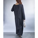 【SETUP7】Vネックフレアワンピース SCCH329 | SETUP7【WOMEN】 | 詳細画像4