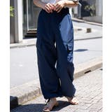 スリット入りサテンカーゴパンツ パラシュートパンツ ジョガーパンツ | SETUP7【WOMEN】 | 詳細画像35 