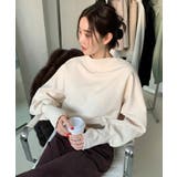 【SETUP7】ショート丈リブデザイン裏毛スウェット KNF030 | SETUP7【WOMEN】 | 詳細画像2