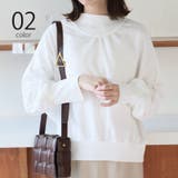 【SETUP7】ショート丈リブデザイン裏毛スウェット KNF030 | SETUP7【WOMEN】 | 詳細画像1