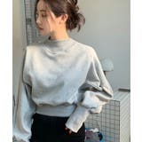 【SETUP7】ショート丈リブデザイン裏毛スウェット KNF030 | SETUP7【WOMEN】 | 詳細画像5