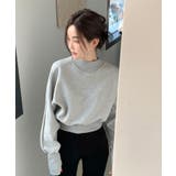 【SETUP7】ショート丈リブデザイン裏毛スウェット KNF030 | SETUP7【WOMEN】 | 詳細画像6