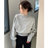 【SETUP7】ショート丈リブデザイン裏毛スウェット KNF030 | SETUP7【WOMEN】 | 詳細画像7