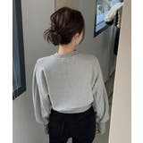 【SETUP7】ショート丈リブデザイン裏毛スウェット KNF030 | SETUP7【WOMEN】 | 詳細画像8