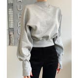 【SETUP7】ショート丈リブデザイン裏毛スウェット KNF030 | SETUP7【WOMEN】 | 詳細画像9