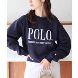 ユニセックス対応の5サイズ展開!クラシカルポロスウェット POLO crew | SETUP7【WOMEN】 | 詳細画像2