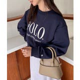 ユニセックス対応の5サイズ展開!クラシカルポロスウェット POLO crew | SETUP7【WOMEN】 | 詳細画像4
