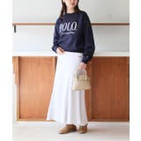 ユニセックス対応の5サイズ展開!クラシカルポロスウェット POLO crew | SETUP7【WOMEN】 | 詳細画像5