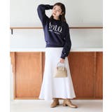 ユニセックス対応の5サイズ展開!クラシカルポロスウェット POLO crew | SETUP7【WOMEN】 | 詳細画像6