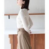 【SETUP7】ボトルネックベーシックリブニット KNF037 | SETUP7【WOMEN】 | 詳細画像8