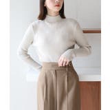 【SETUP7】ボトルネックベーシックリブニット KNF037 | SETUP7【WOMEN】 | 詳細画像9