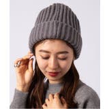 グレー | 【SETUP7】ローゲージニット帽 ニットキャップ ニットワッチ | SETUP7【WOMEN】